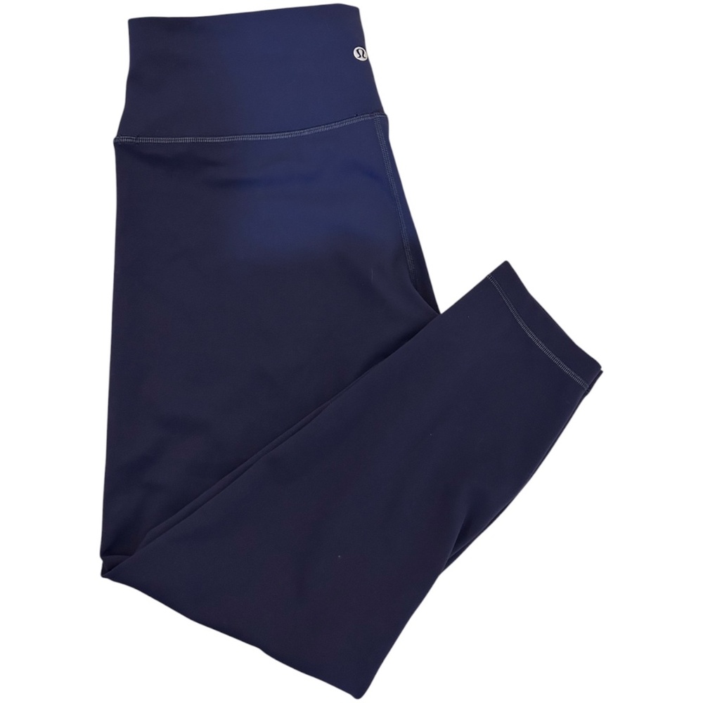 Lululemon Wunder Train High-Rise Tight 25" | Night Sea | Sz 14